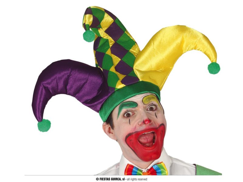 Sombrero Bufón 3 picos