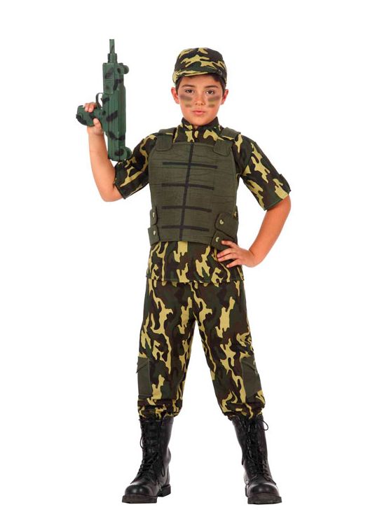 Disfraz de Militar infantil
