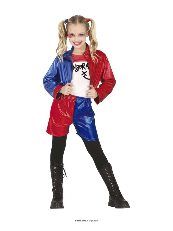 Disfraz de Payasa Asesina Infantil