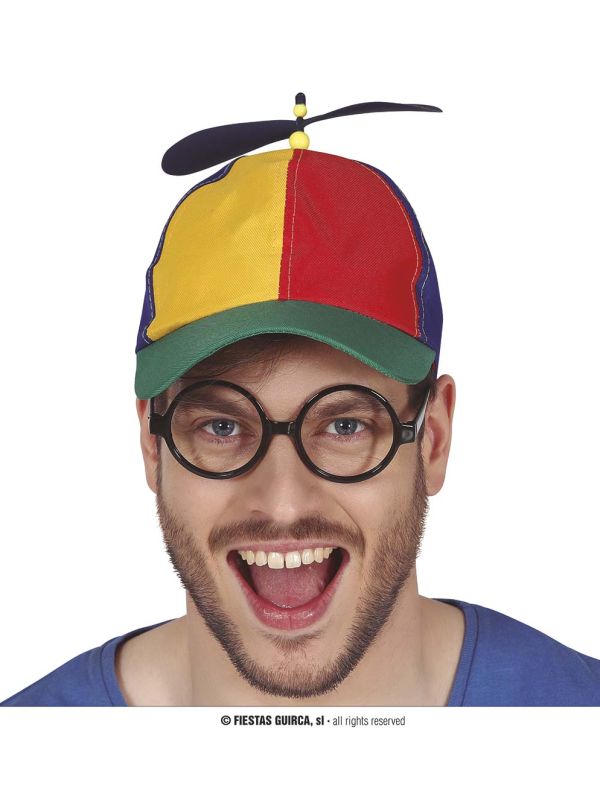 Gorra Multicolor con ventilador