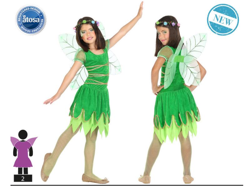 Disfraz de Hada Verde