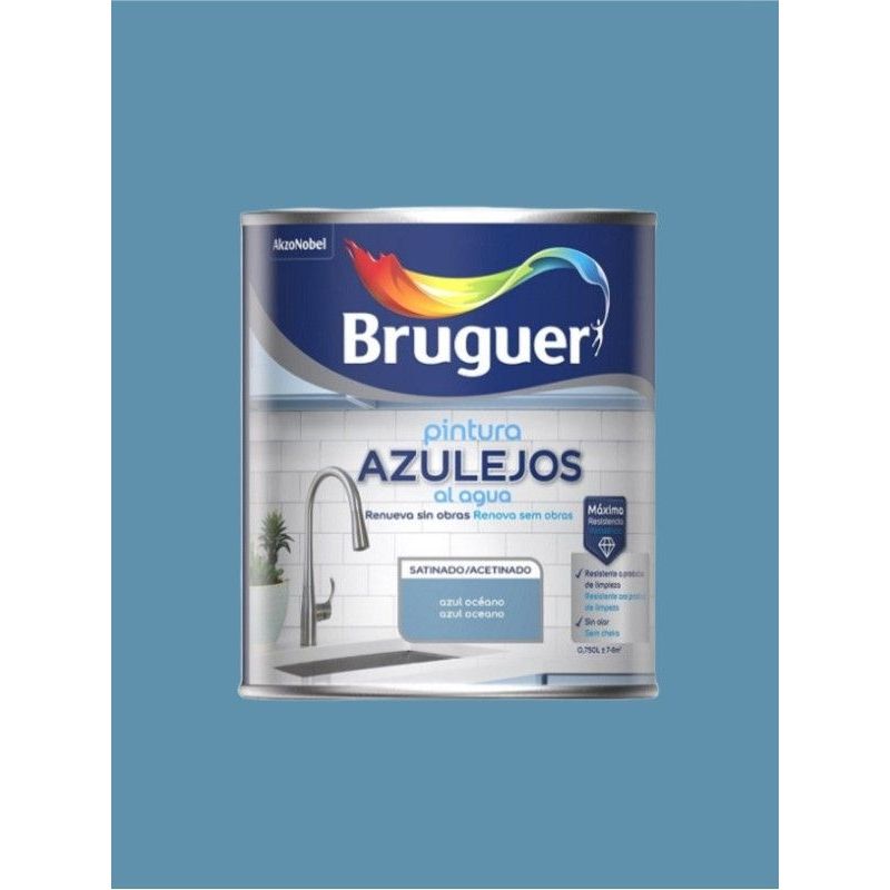 Pintura Azulejos Al Agua Satinado
