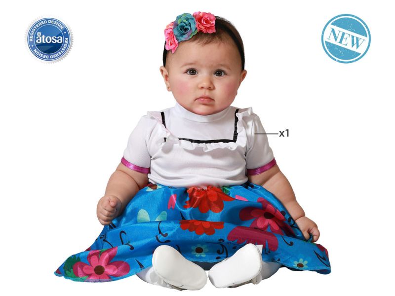 Disfraz de Colombiana bebe