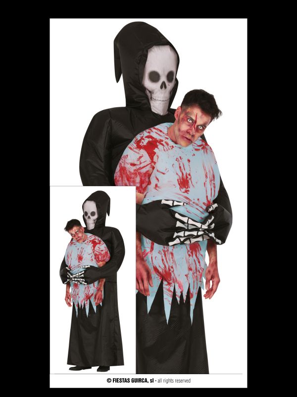 Disfraz de muerte hinchable
