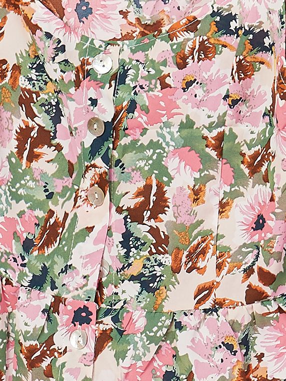 Blusa Flores Tirantes