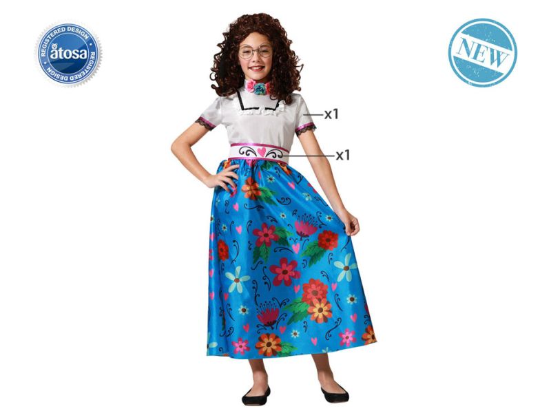 Disfraz de Colombiana Infantil