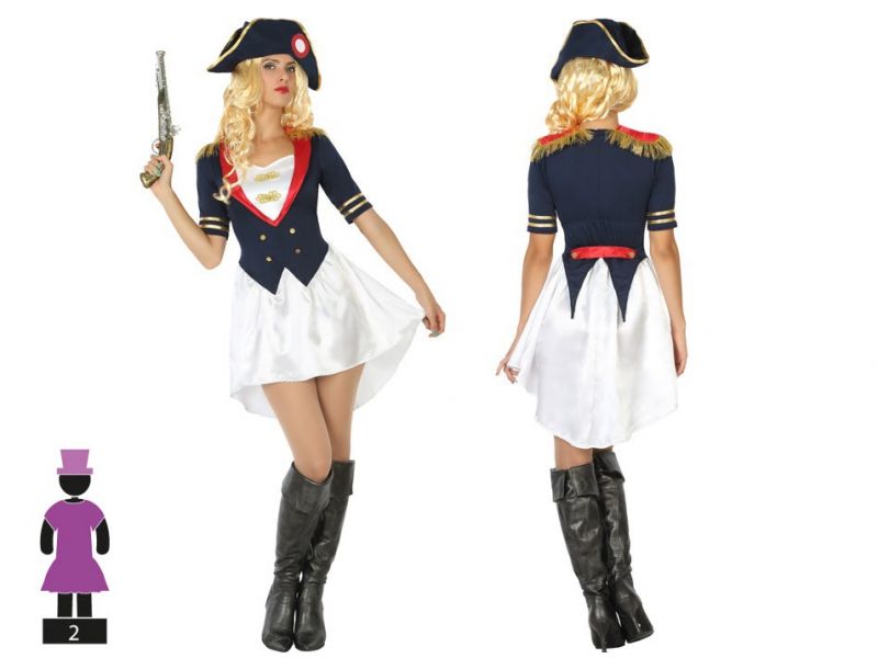 Disfraz de Napoleon Chica