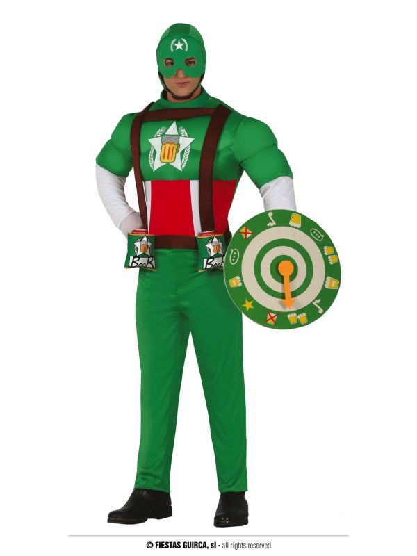 Disfraz de capitán cerveza