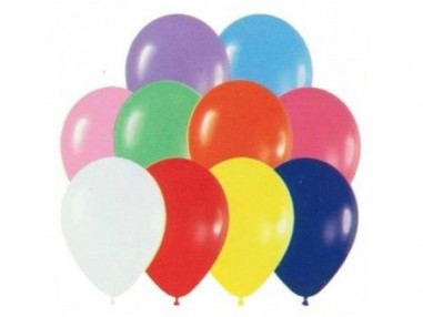 Bolsa de 100 Globos Surtidos