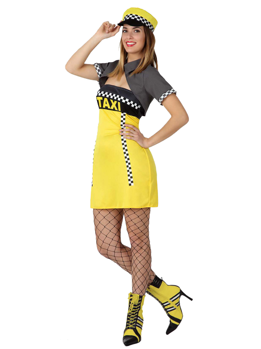 Disfraz de Taxista mujer