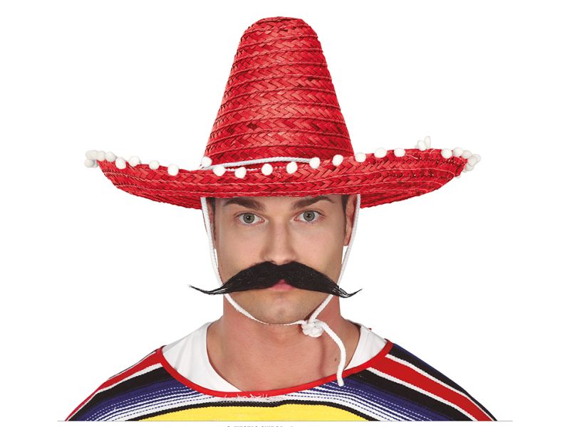 Sombrero Mexicano Rojo