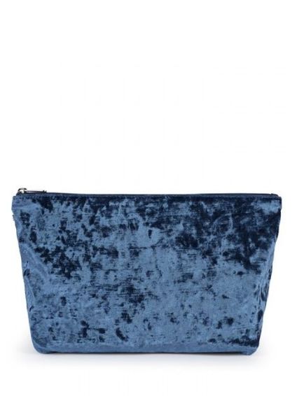 Bolsa pequeña TOUS Kaos Shock de Terciopelo azul