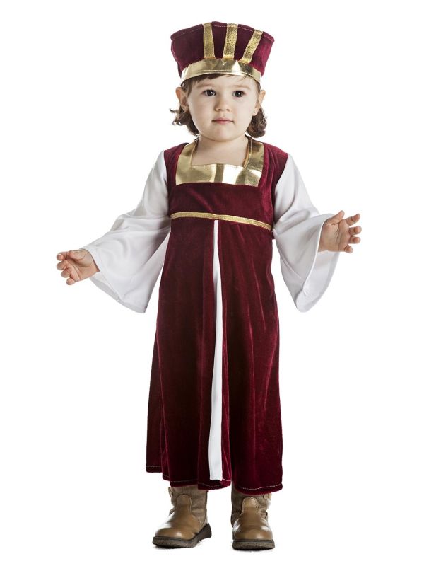 Disfraz de Princesa Medieval bebe