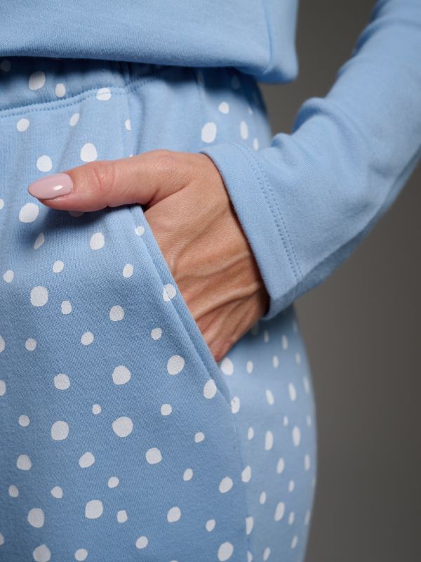 Pijama mujer algodón corazón