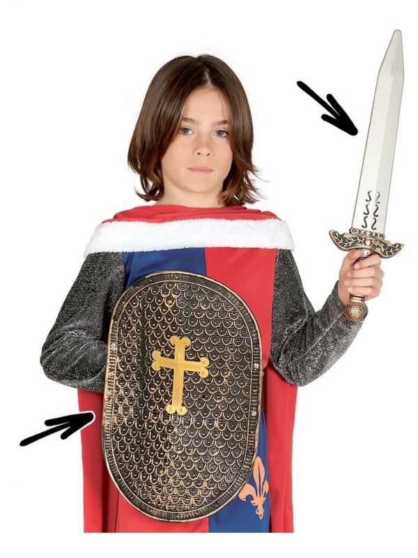 Escudo con Espada Medieval