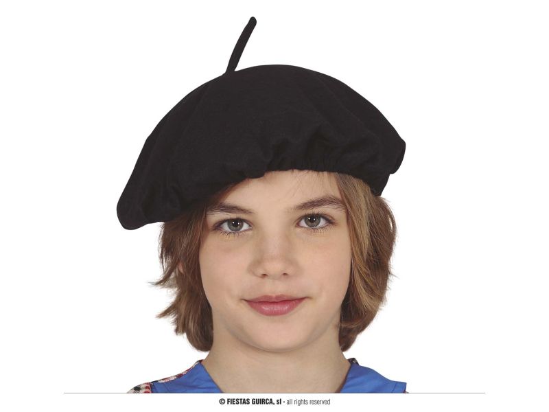 Boina negra Infantil
