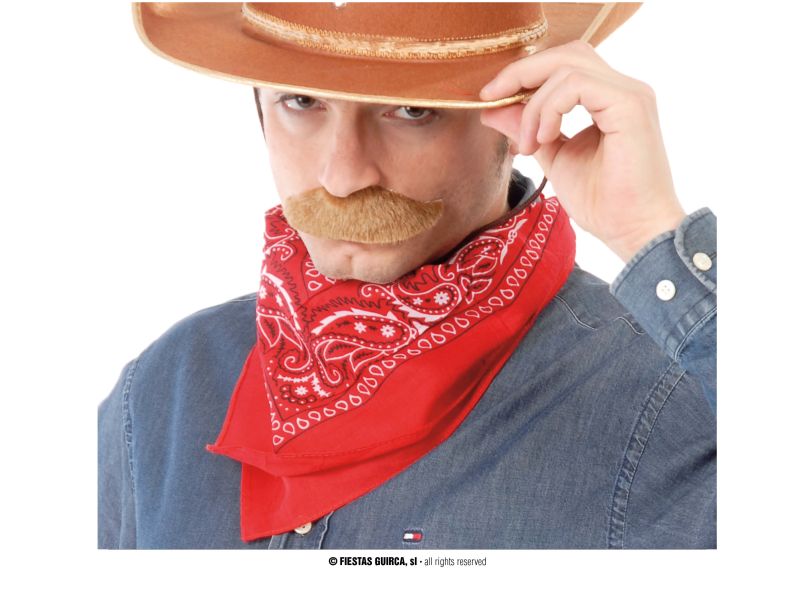 Pañuelo vaquero rojo