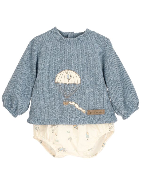 Conjunto pololo Anemoi azul