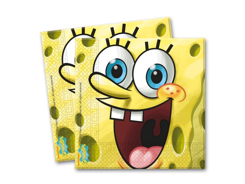 Servilletas Bob Esponja
