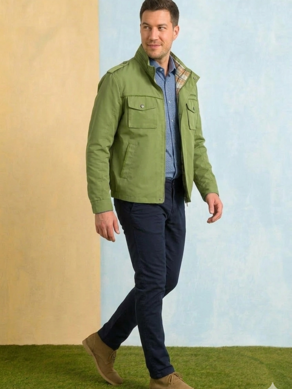 Cazadora Lino Clemente - Krusti