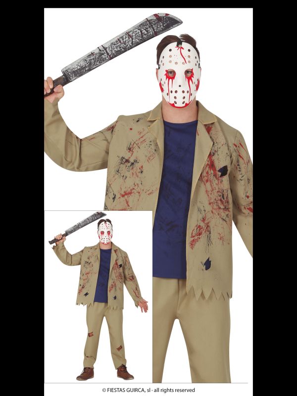 Disfraz de Jason para hombre