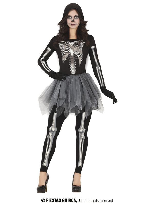 Disfraz de Esqueleto para Mujer