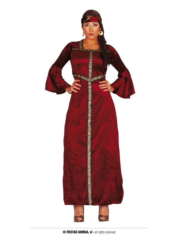 Disfraz princesa medieval