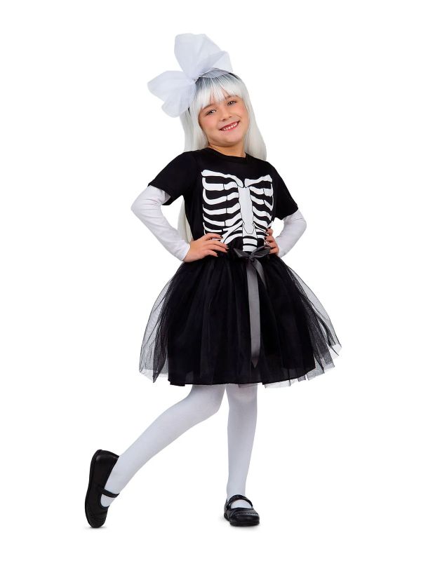 Disfraz de Esqueleto tutu