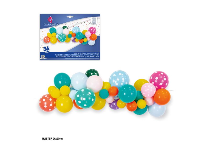 Arco de globos de colores