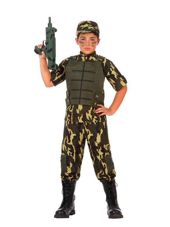 Disfraz de Militar infantil