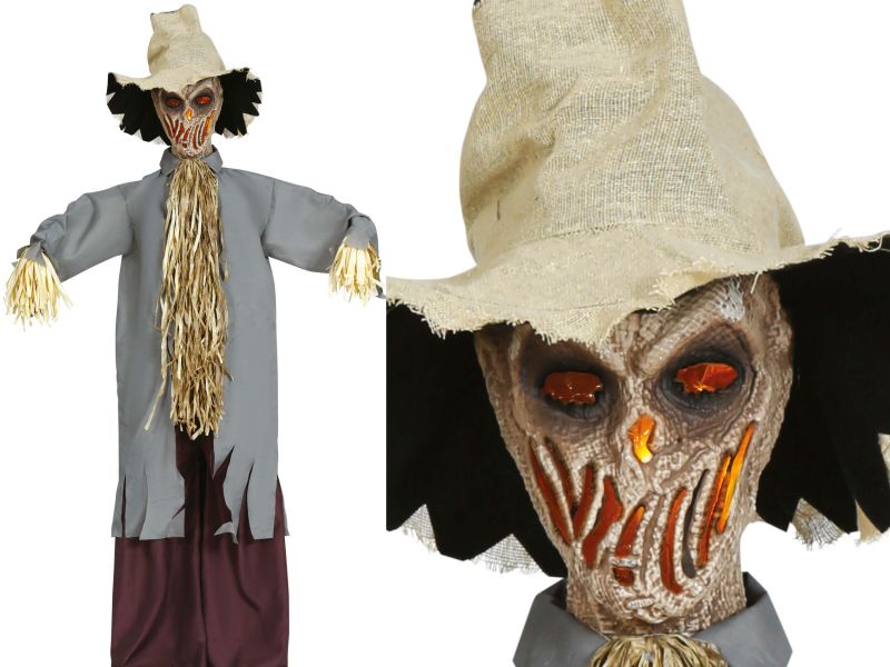 Muñeco espantapájaros para Halloween