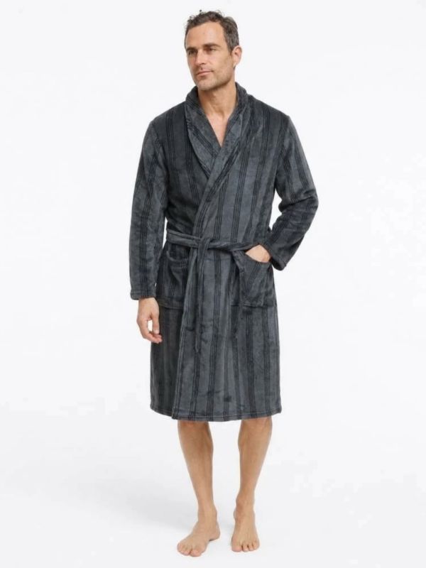 Bata hombre rayas verdes