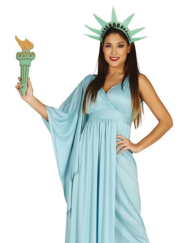 Disfraz de Estatua de la libertad