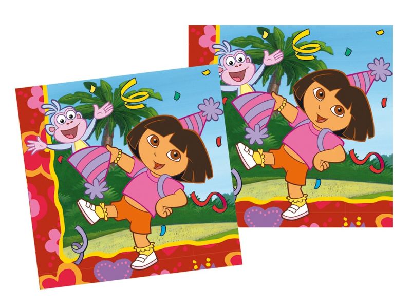 Servilletas Dora Exploradora