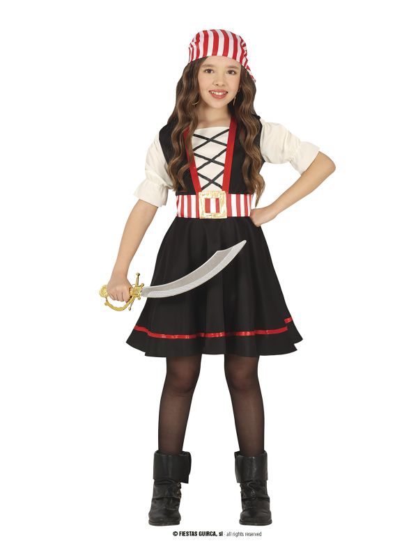 Disfraz de Pirata niña