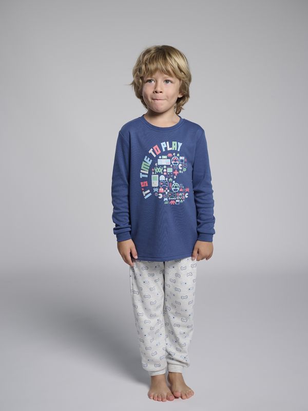 Pijama niño afelpado It's time to play