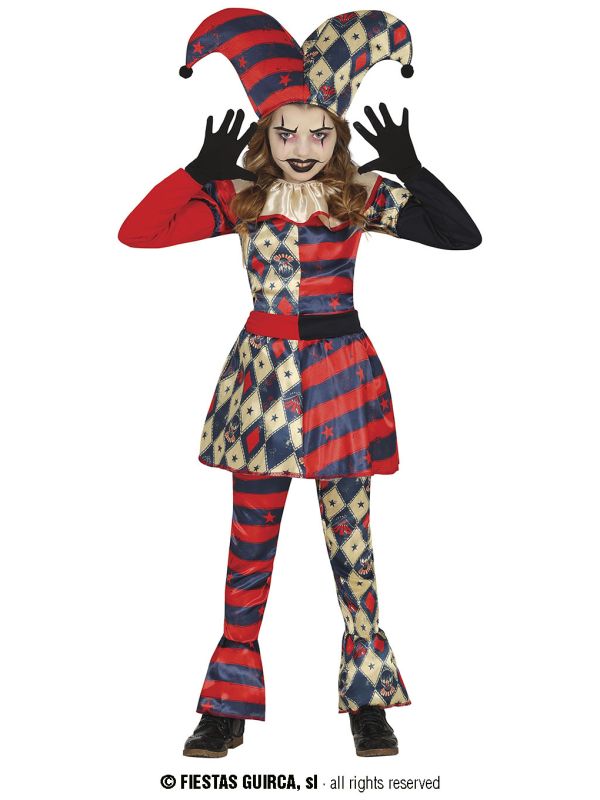 Disfraz de Arlequín para niña