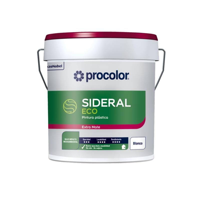 Pintura Plástica Ecológica Mate Sideral Blanco