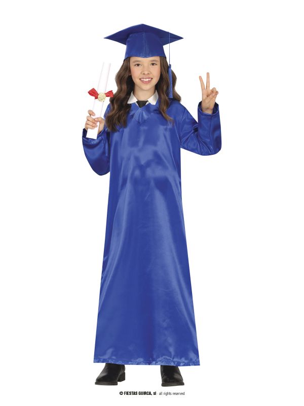 Disfraz de Graduado Azul Infantil