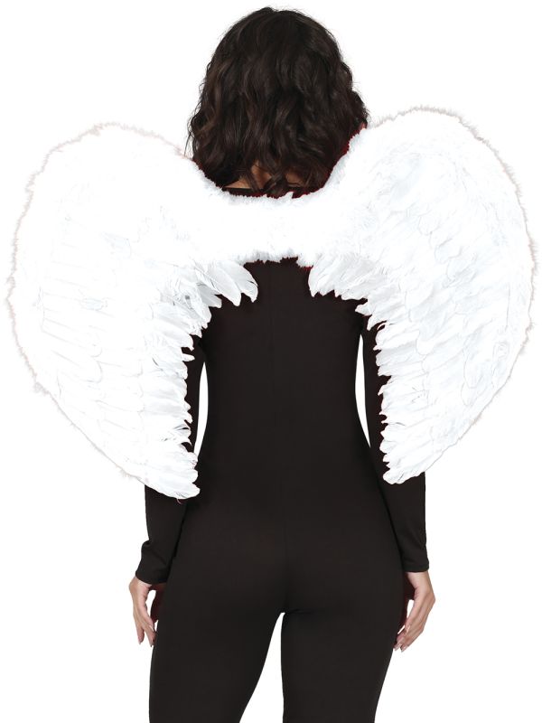 Alas de Plumas Grandes Blancas