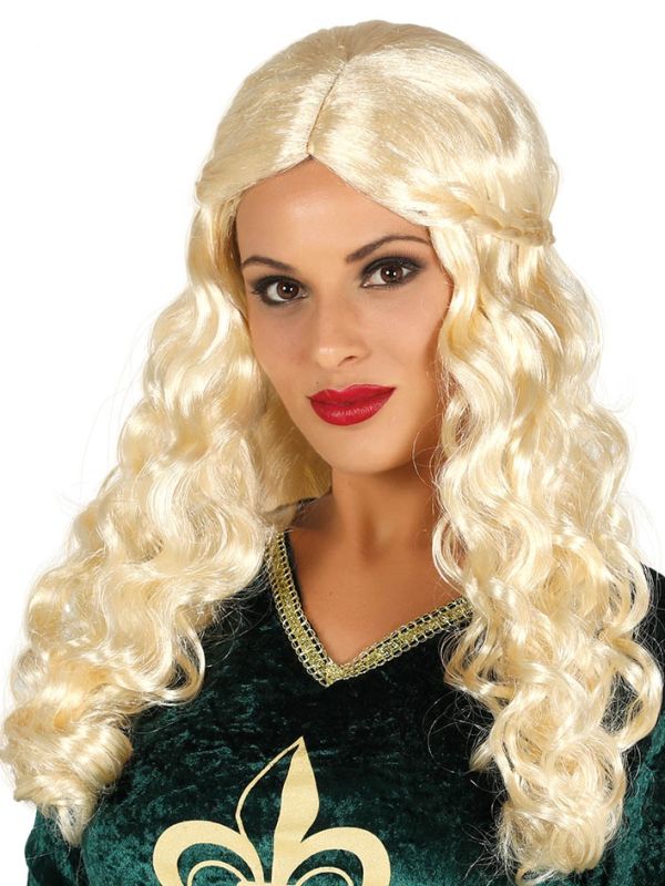 Peluca Medieval Rubia