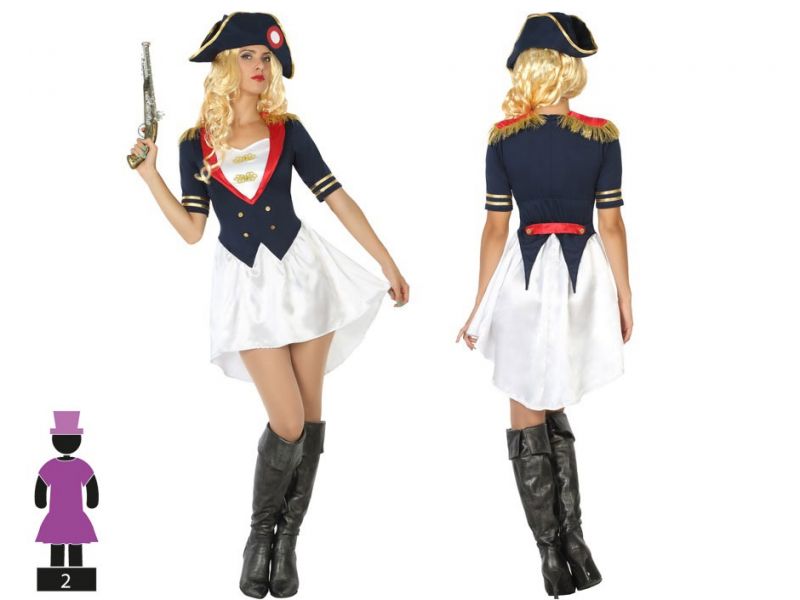 Disfraz de Napoleon Chica