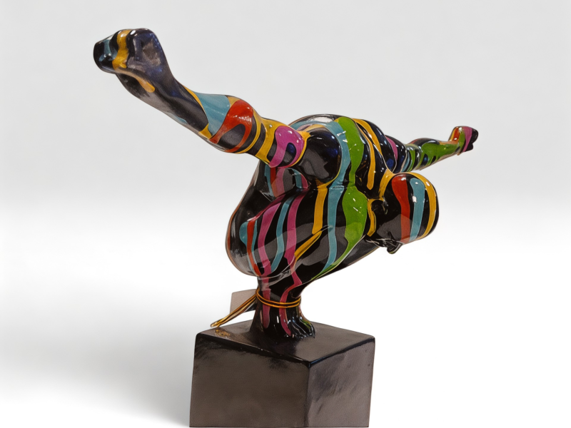 Escultura Atleta Graffiti