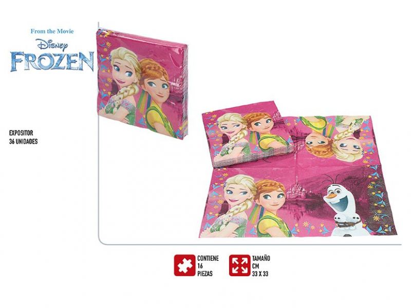 Servilletas Frozen
