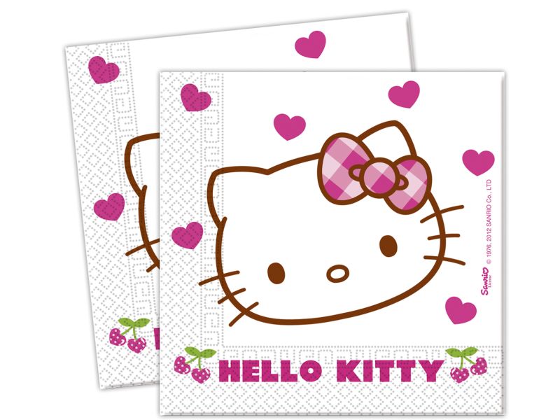 Servilletas Hello Kitty