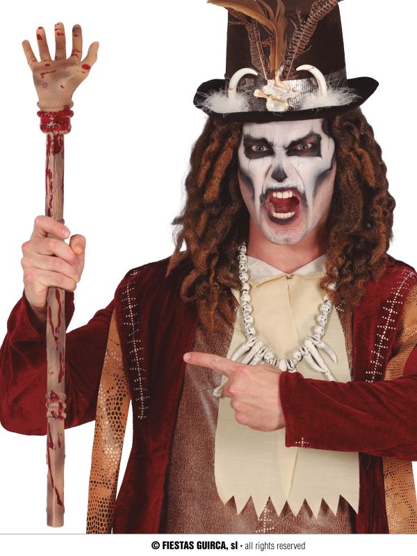 Bastón mano desmontable