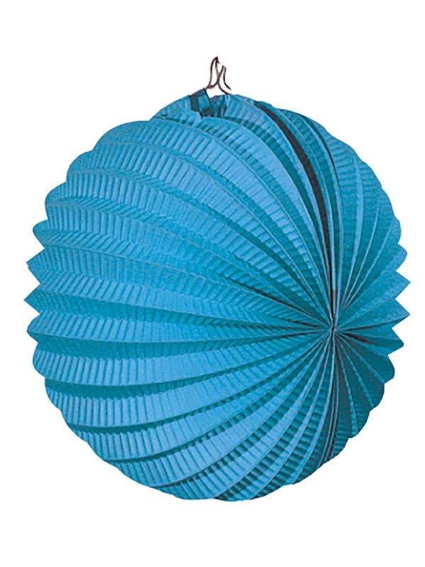 Bolsa de 12 Farolillos de papel Azul Celeste