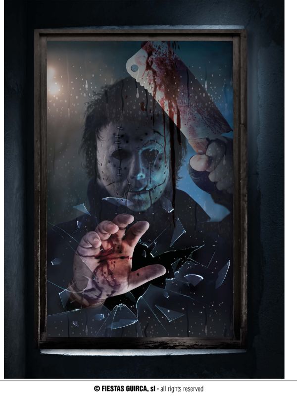 Decoracion ventana de Asesino