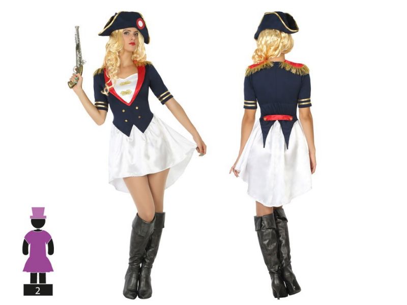 Disfraz de Napoleon Chica