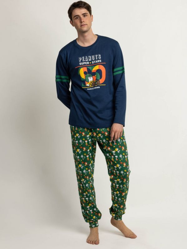 Pijama hombre winter sports Peanuts